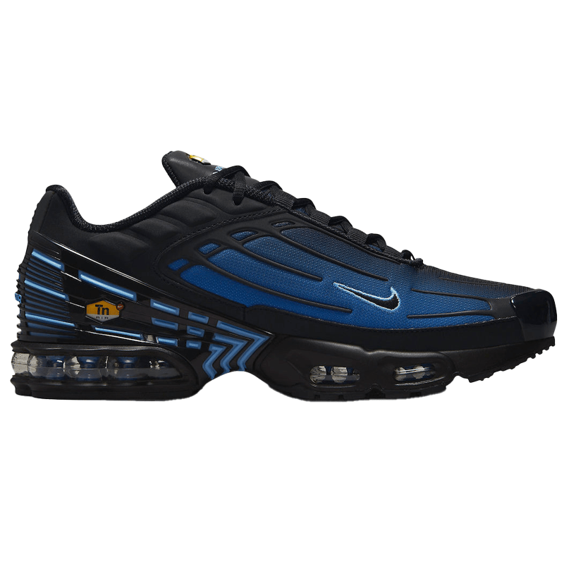 Mens Nike Air Max Plus TN3 Black University Blue