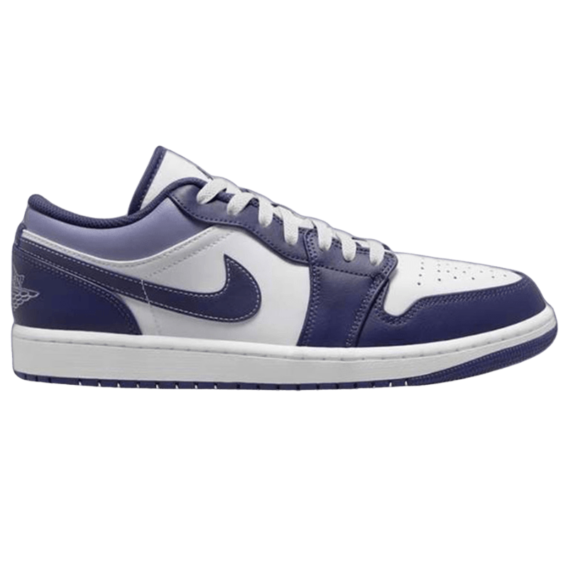 Mens Air Jordan 1 Low White Purple