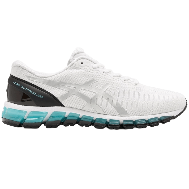 Mens ASICS GEL Quantum 360 1 White Larimar Blue 10th Anniversary