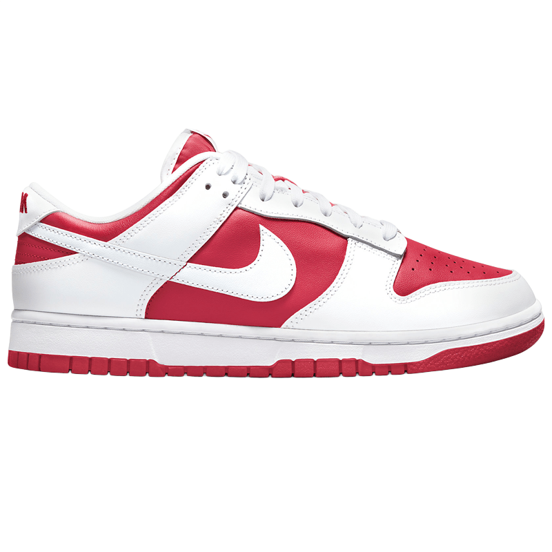 Mens Nike Dunk Low Retro University Red White