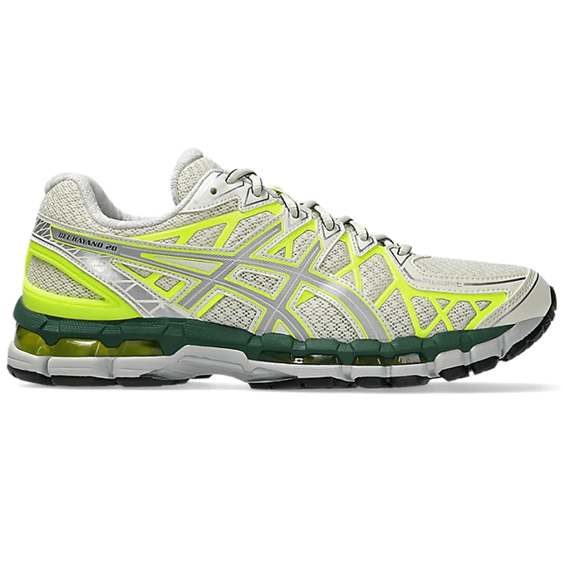 Mens ASICS GEL Kayano 20 Cream Pure Silver