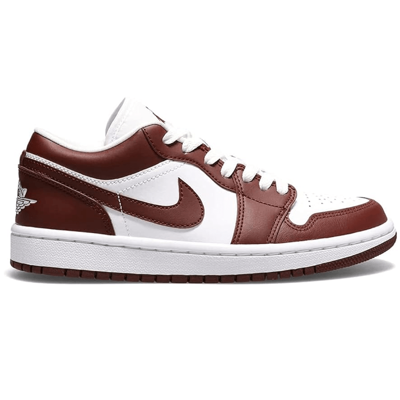 Womens Air Jordan 1 Low White Bronze Eclipse