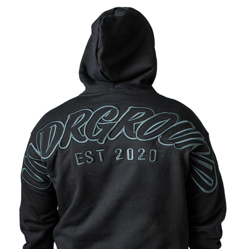 Undrground Hype Hoodie Black Charcoal