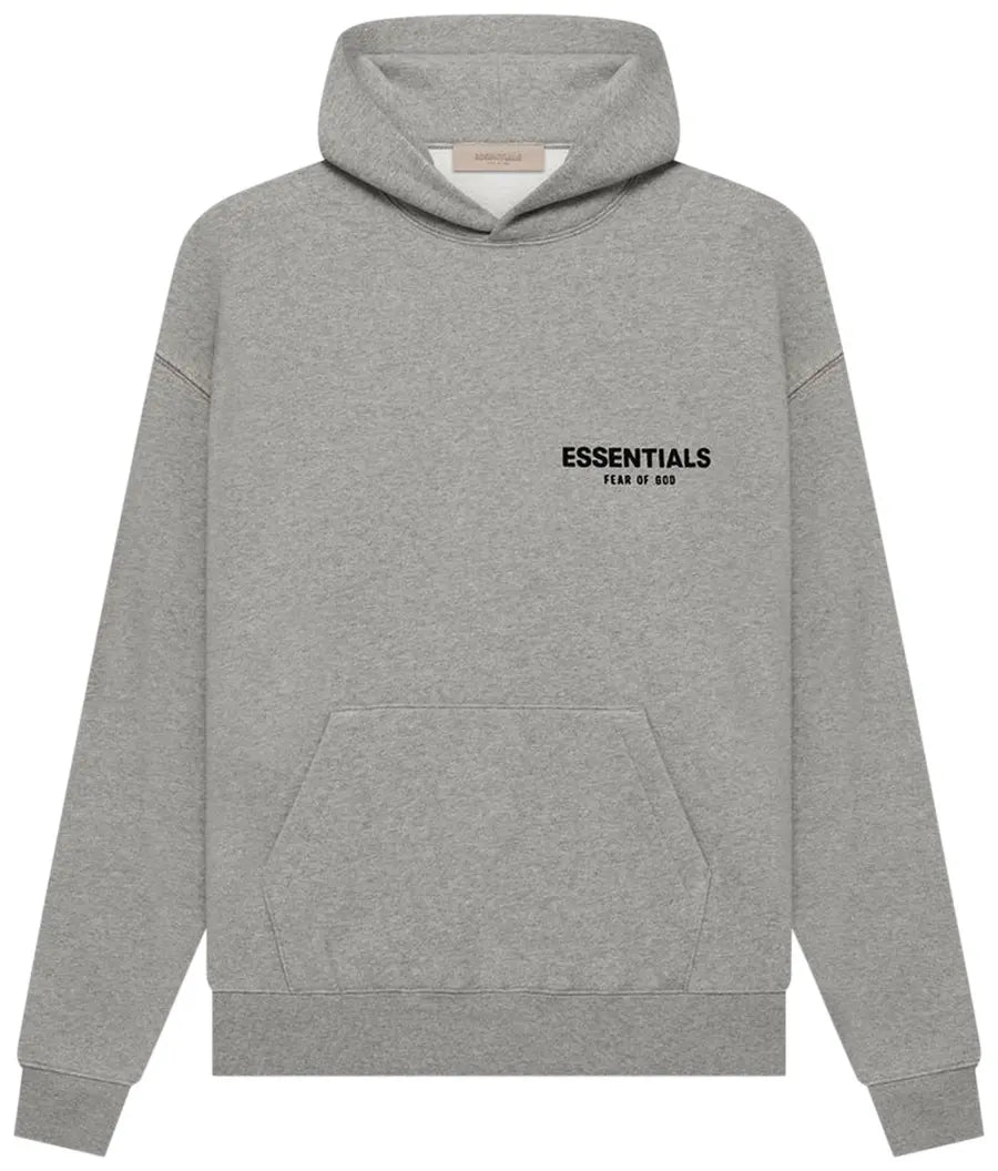 Essentials SS22 Hoodie Dark Oatmeal