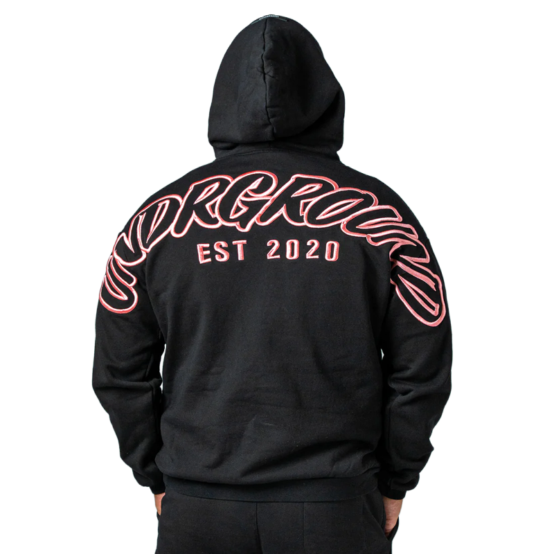 Undrground Hype Hoodie Black Rose