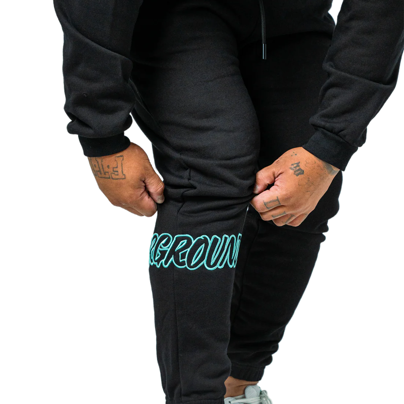 Undrground Hype Trackpants Black Tiffany
