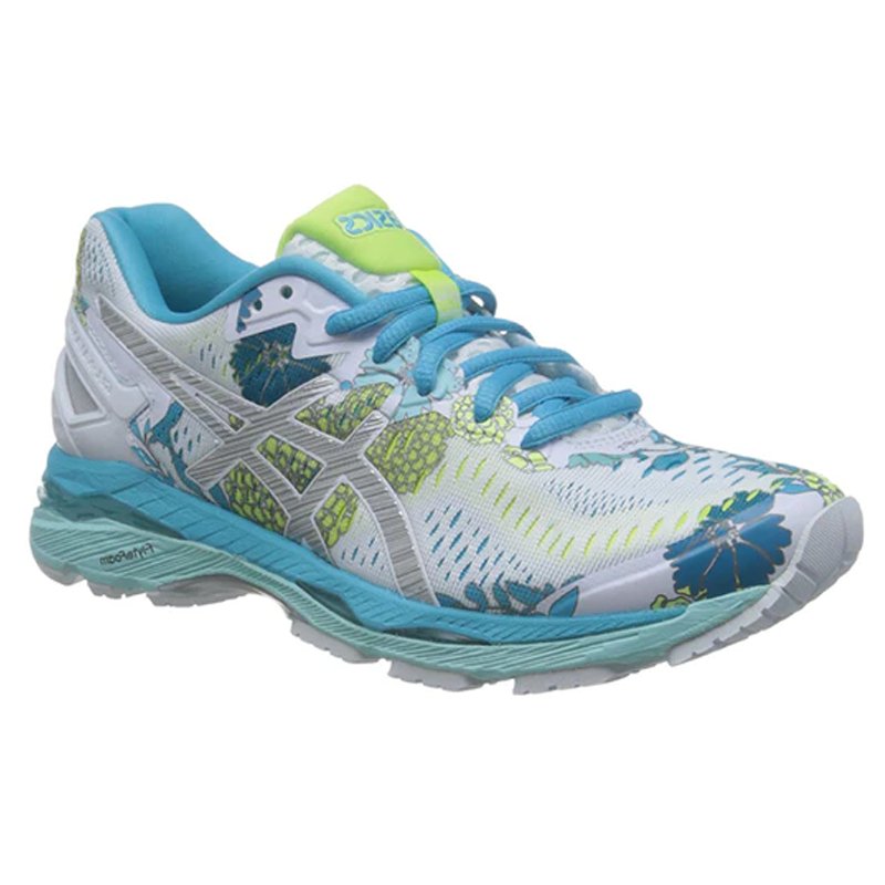 Womens ASICS GEL Kayano 23 White Aquarium