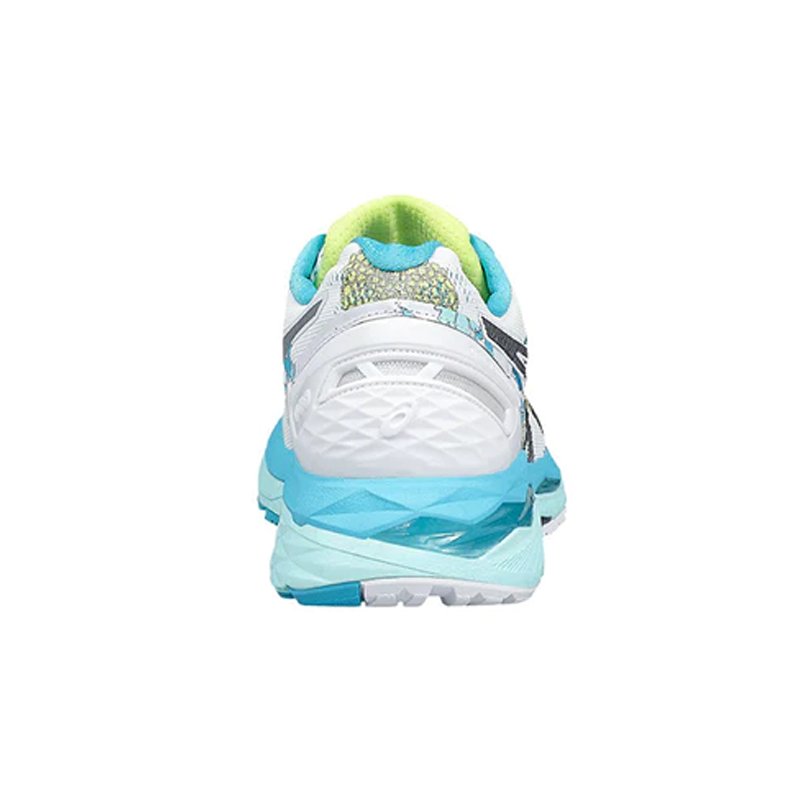 Womens ASICS GEL Kayano 23 White Aquarium