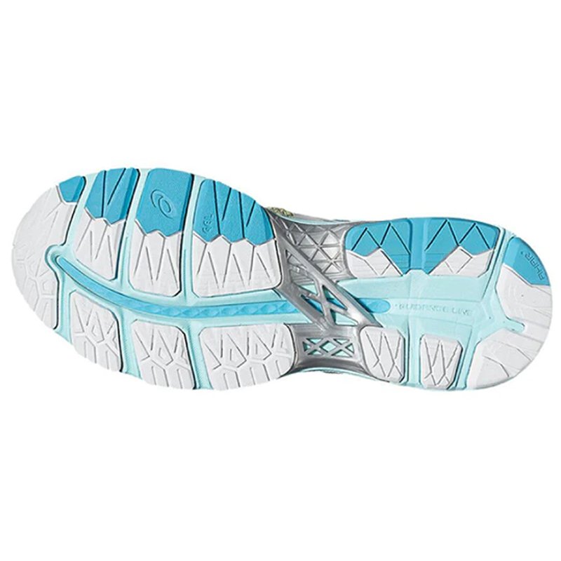 Womens ASICS GEL Kayano 23 White Aquarium